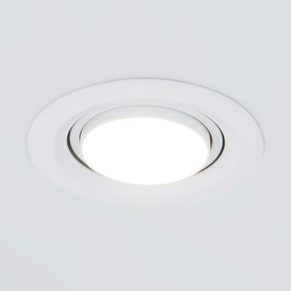 Встраиваемый светодиодный светильник с регулировкой угла освещения 9920 LED 15W 4200K белый