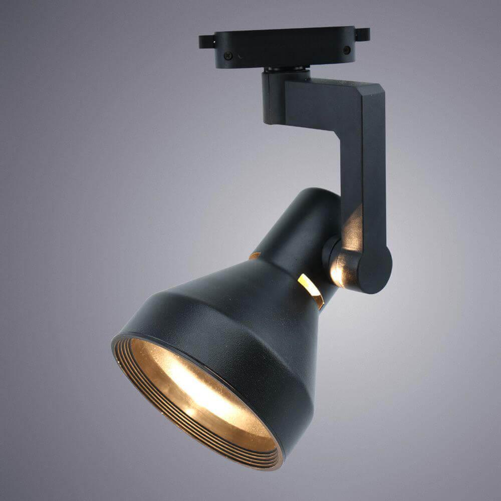 Трековый светильник Arte Lamp Nido A5108PL-1BK