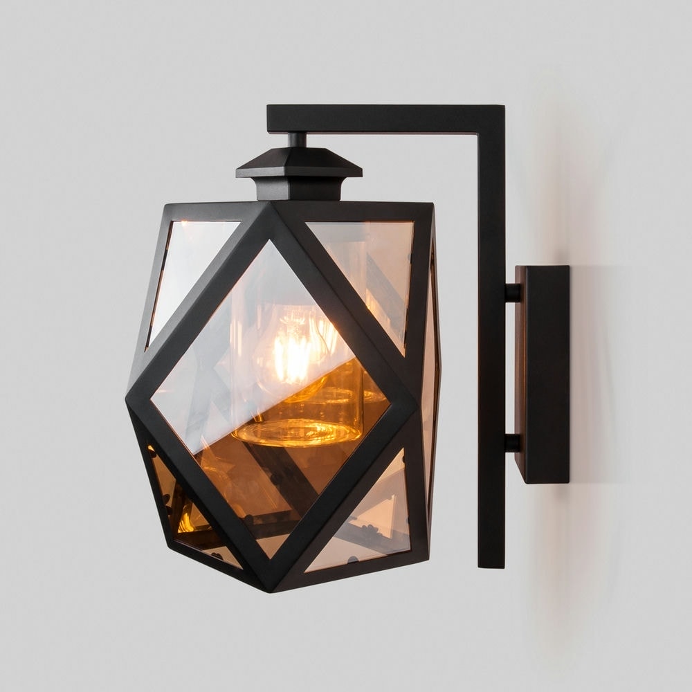 Настенный уличный светильник Ambra D IP33 35133/D черный