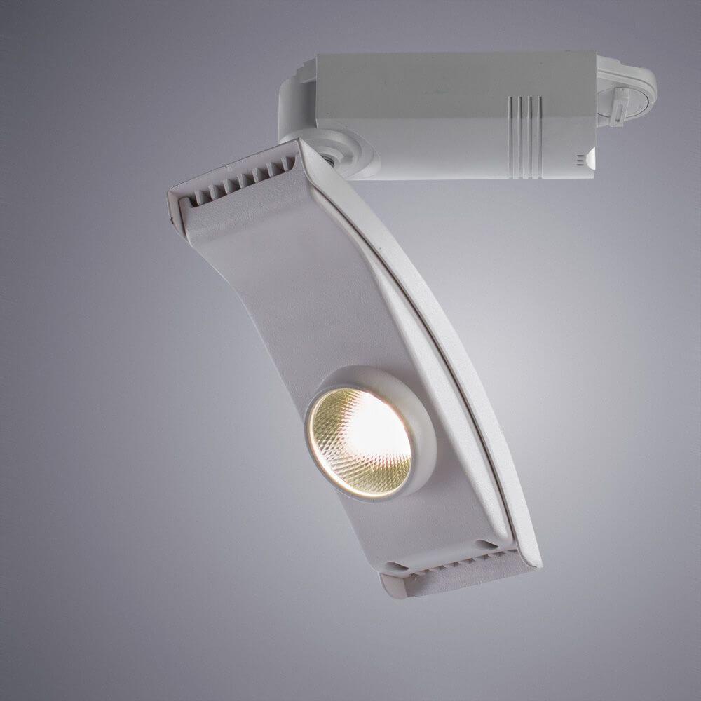 Трековый светодиодный светильник Arte Lamp Astuzia A2120PL-1WH