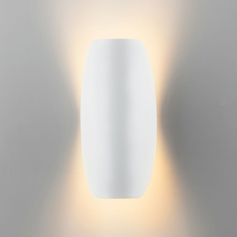 Уличный настенный светодиодный светильник Taco IP54 1632 TECHNO LED белый