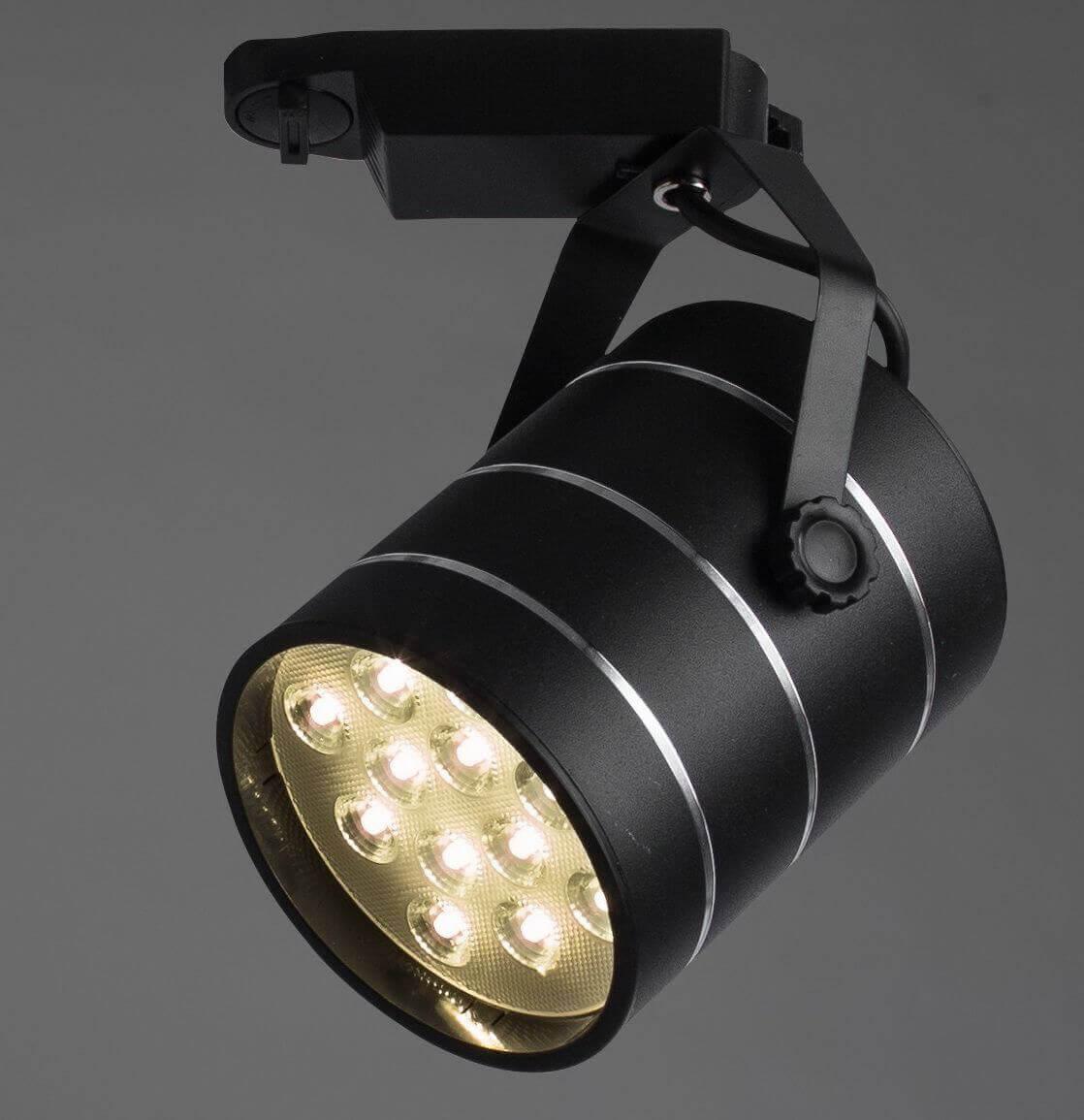 Трековый светодиодный светильник Arte Lamp Cinto A2712PL-1BK
