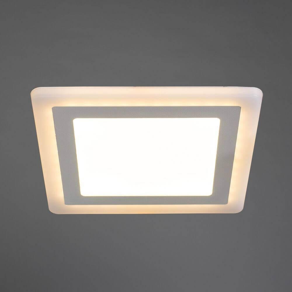 Встраиваемый светодиодный светильник Arte Lamp Vega A7516PL-2WH