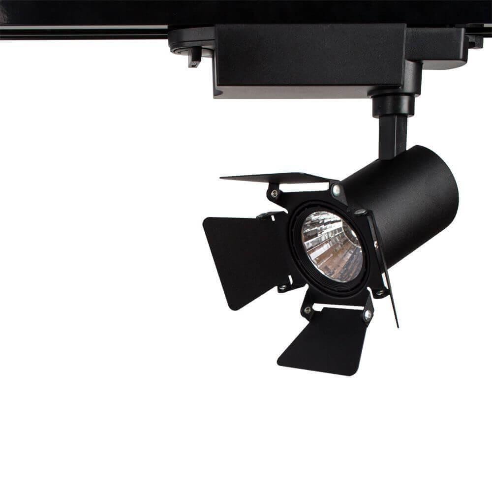 Трековый светодиодный светильник Arte Lamp FALENA A6709PL-1BK