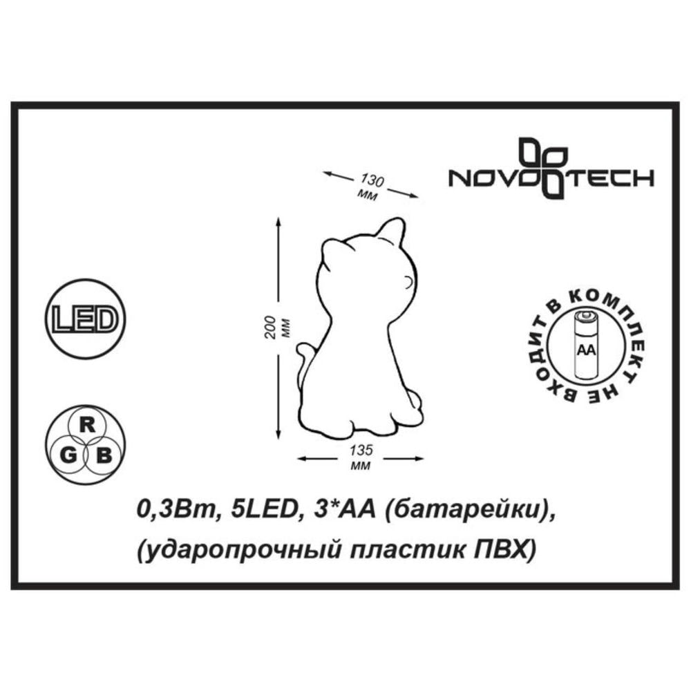Светодиодный светильник Novotech Night Light 357338