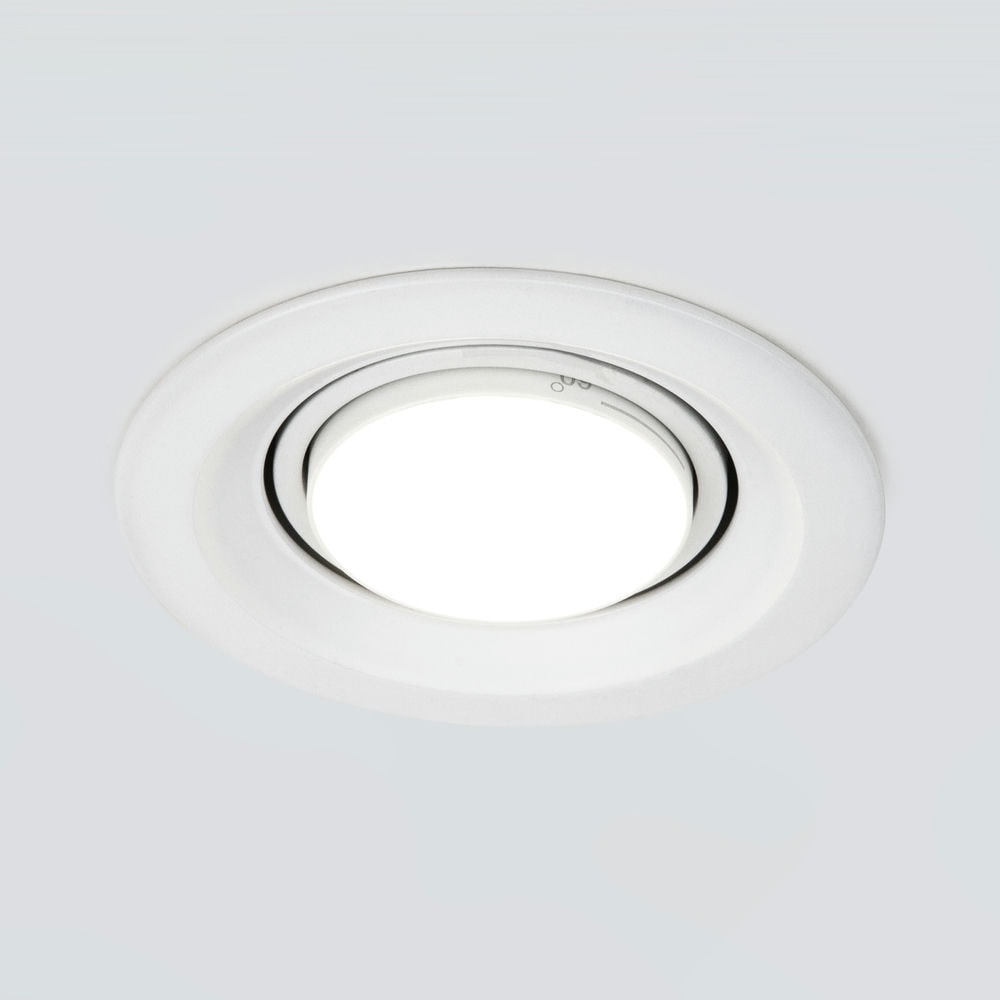 Встраиваемый светодиодный светильник с регулировкой угла освещения 9919 LED 10W 4200K белый