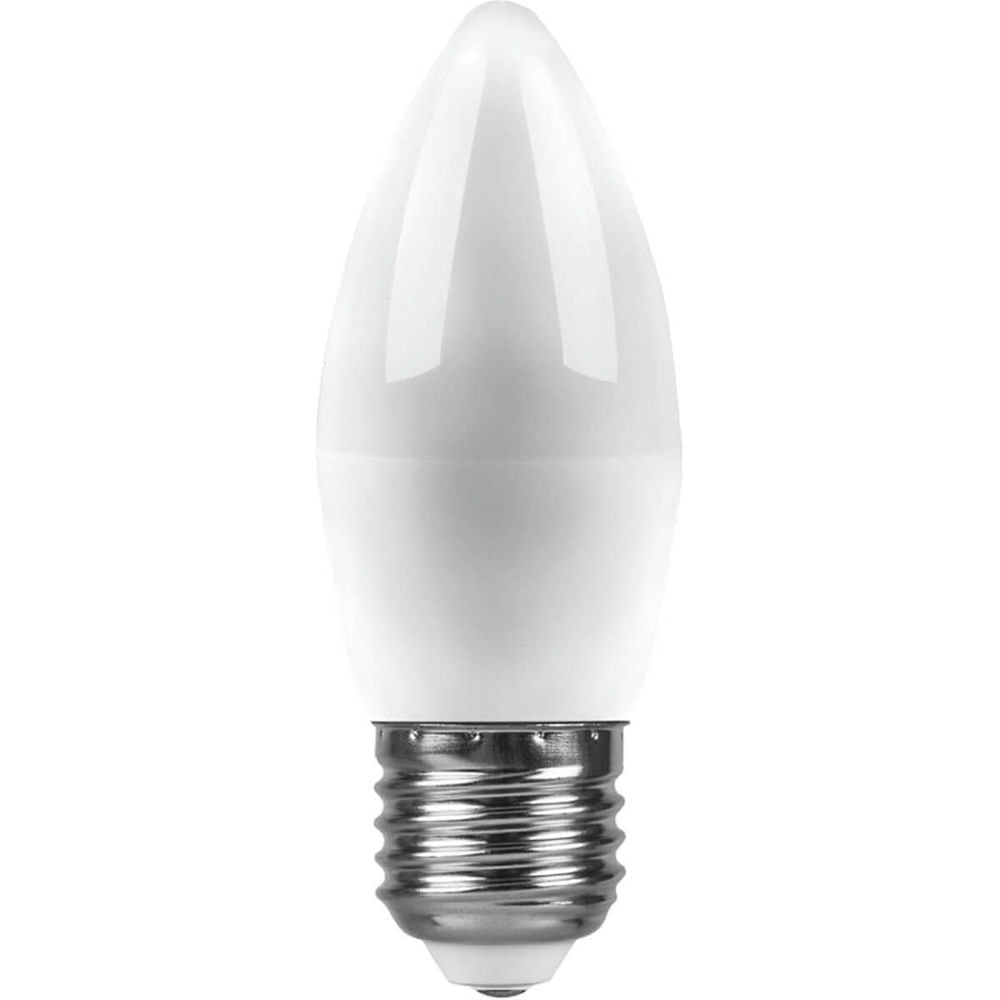 Лампа светодиодная Feron E27 5W 4000K Свеча Матовая LB-72 E27 5W 4000K 25765