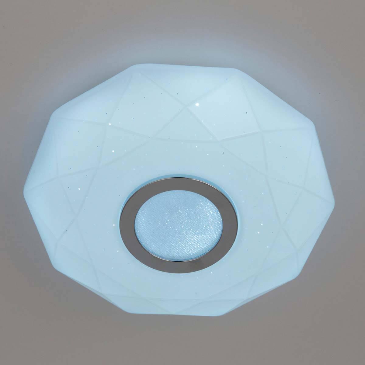 Настенно-потолочный светодиодный светильник Citilux Диамант Хром CL713B10