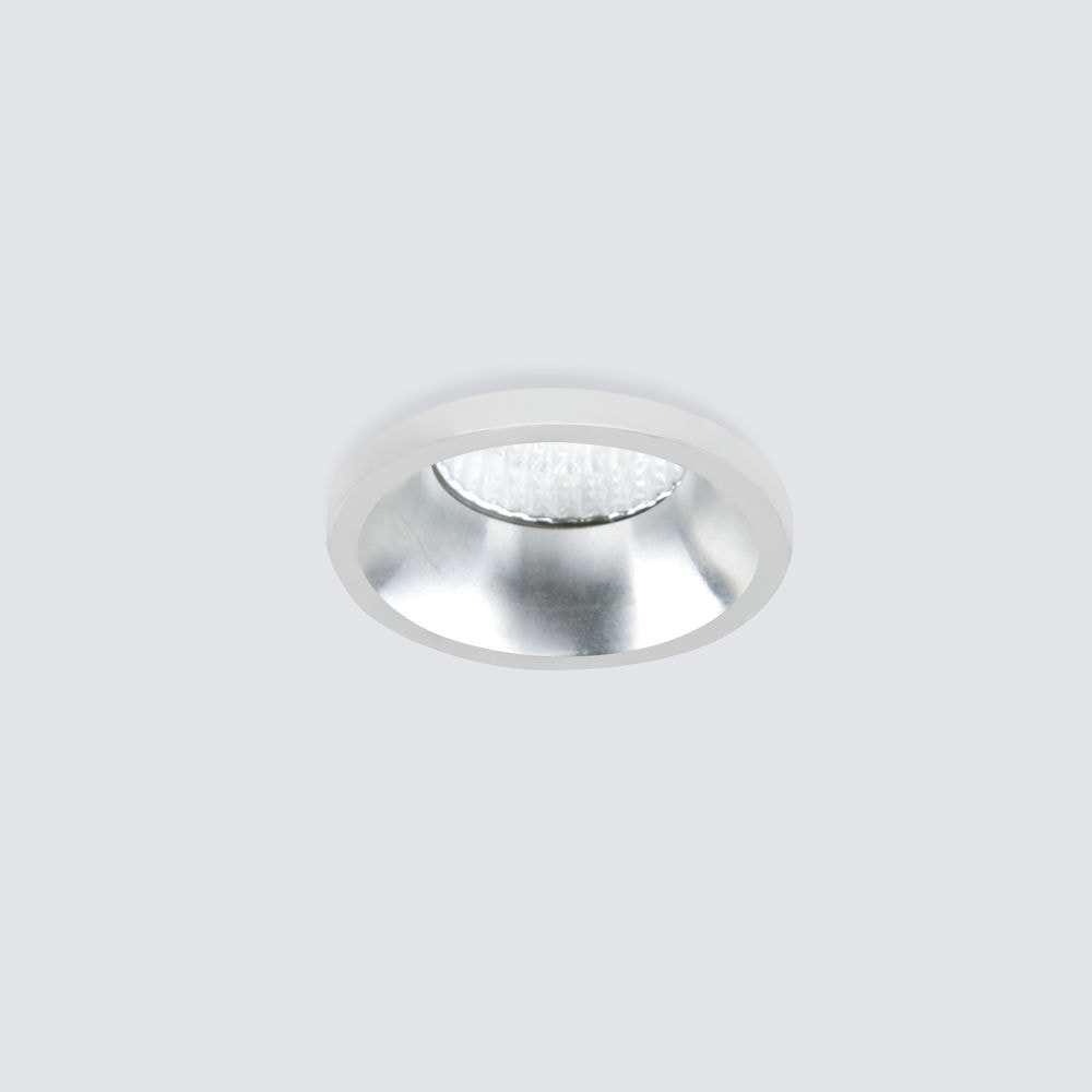 Встраиваемый точечный светодиодный светильник 15269/LED 3W 4200K белый/сатин никель