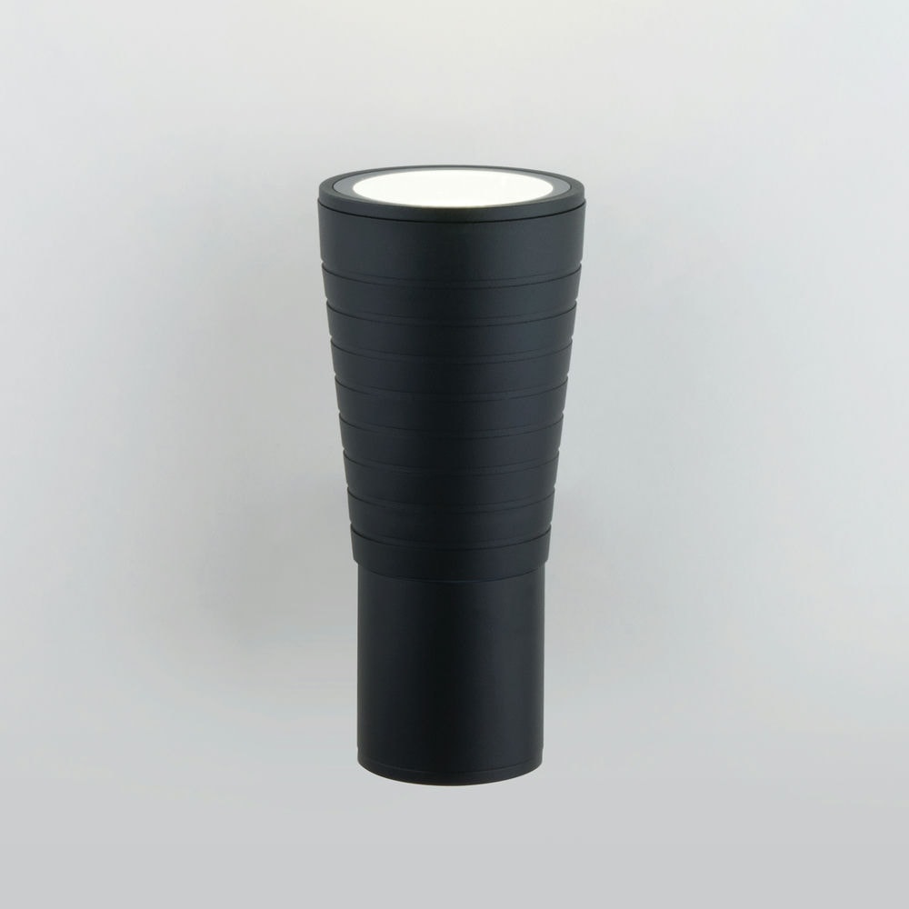 Настенный  уличный  светодиодный светильник TUBE UNO черный 1503 TECHNO LED черный