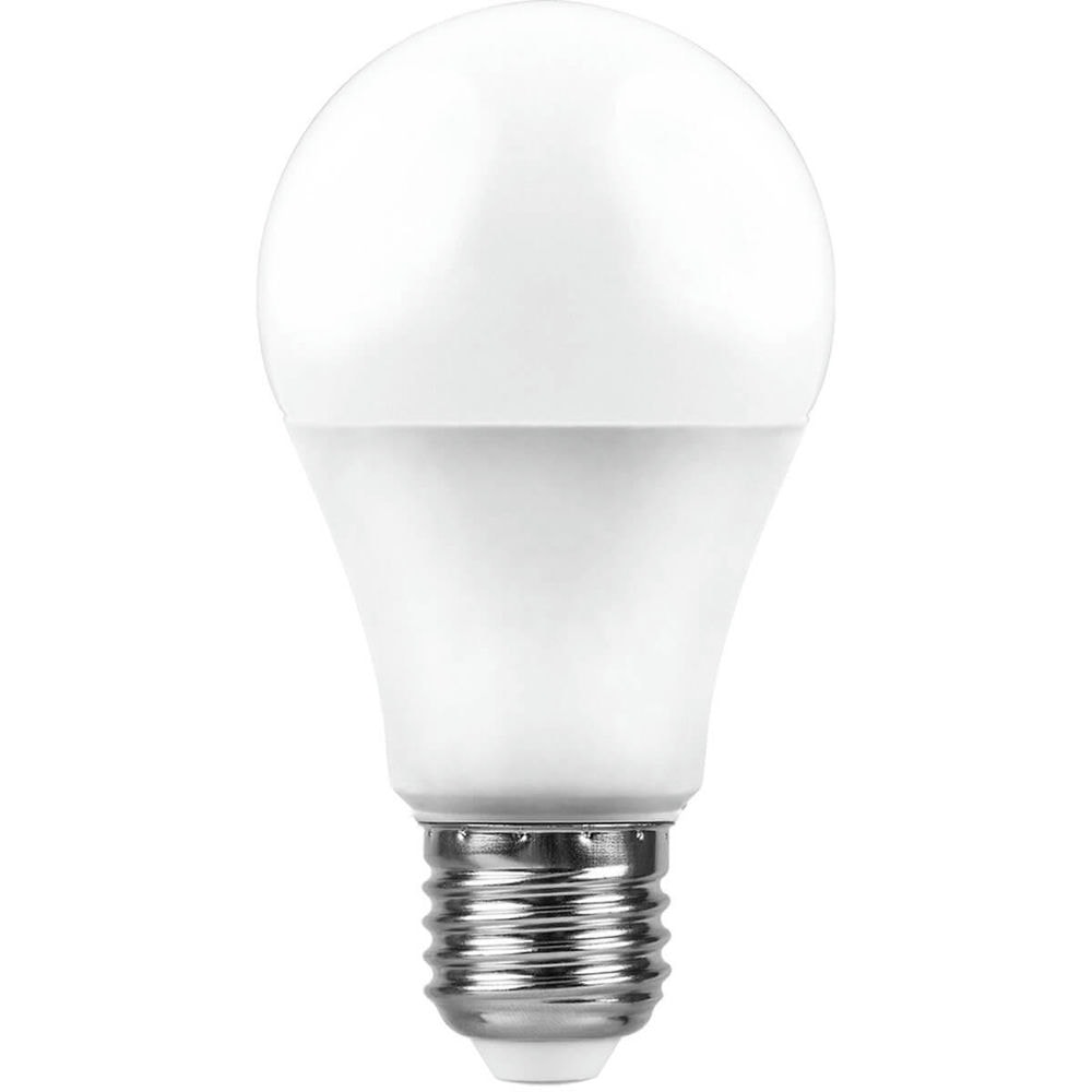 Лампа светодиодная Feron E27 7W 2700K Шар Матовая LB-91 25444